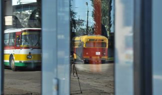 Displaying trolleybuses and trams