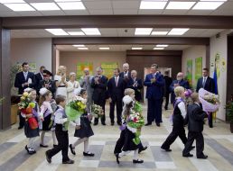 Opening of the reconstructed school of № 106 in Kiev