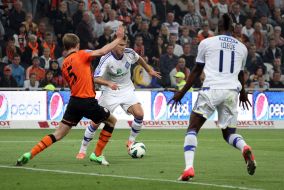 Oleksandr Kucher, Andriy Yarmolenko and Braun Ideye