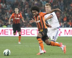 Willian Borges and Andriy Yarmolenko