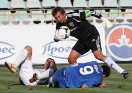 Armend Dallku, Sergey Dolganskiy and Nikola Kalinic