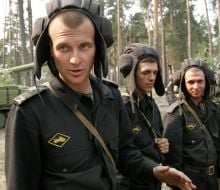 Mikhail Sidorenko, Andrey Bishynteev and Aleksandr Khmara
