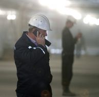 Construction of the metro station "Hippodrome"