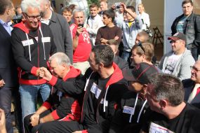 Vitaliy Klichko and Fritz Sdunek