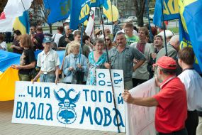 Оponents of language law