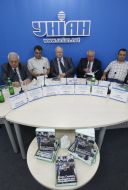 Press-conference participants