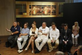 Guests and participants of "Kiev forum" social talk-NOshow