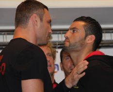 Vitaliy Klichko and Manuel Charr