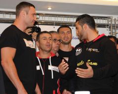 Vitaliy Klichko and Manuel Charr