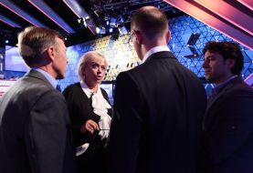 Arseniy Yatsenyuk, Alexandra Kuzhel and Sergey Sobolev