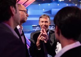 Arseniy Yatsenyuk and Sergey Sobolev