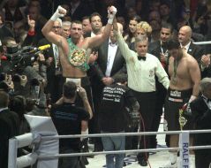 Vitaliy Klichko and Manuel Charr