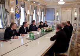 Viktor Yanukovіch and Konstantin Grishchenko