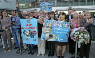 Relatives of champions and winners of Paralympics 2012
