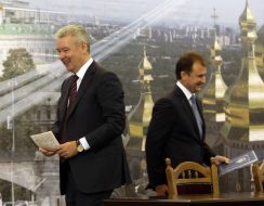 Aleksandr Popov and Sergey Sobyanin