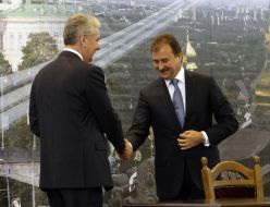 Aleksandr Popov and Sergey Sobyanin