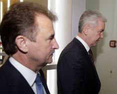 Aleksandr Popov and Sergey Sobyanin
