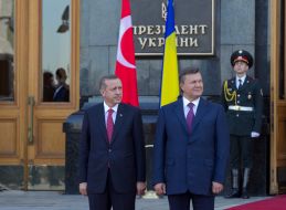 Виктор Янукович и Реджеп Тайип Эрдоган