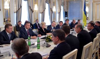 Участники заседания украинско-турецкого Стратегического совета 