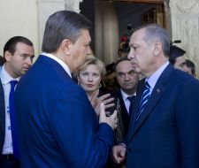 Виктор Янукович и Реджеп Тайип Эрдоган