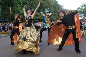 Участники фестиваля сальсы