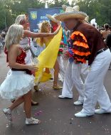 Участники фестиваля сальсы