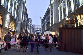 Visitors of the exhibition