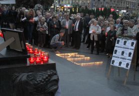 Evening of memory of Gongadze in Lvov
