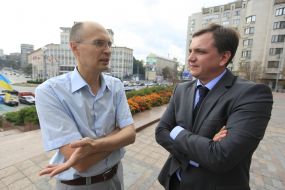 Виталий Черняховский и Юрий Павленко