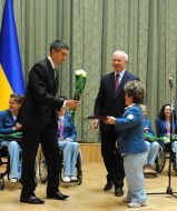Nikolay Azarov and Lidiya Sokolova