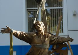 Monument to Vladimir Vysotskiy