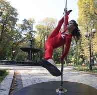 Participant of flash mob