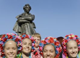 The opening of the monument to Julius Slowacki