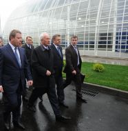 Nikolaj Azarov and  Valentin Hoptyan 