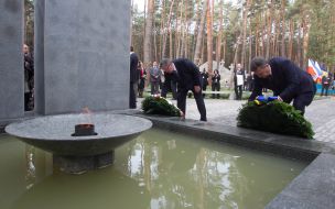 Viktor Yanukovich and Bronislaw Komorowski
