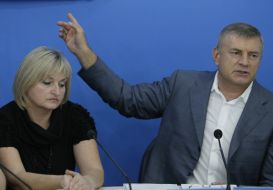 Alexey Bahanets and Irina Lutsenko