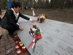 Participant of opening of Memorial of victims of totalitarianism