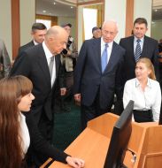 vasiliy Tatsiy, Nikolay Azarov and Aleksandr Udovichenko