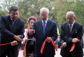 vasiliy Tatsiy, Nikolay Azarov and Aleksandr Udovichenko