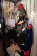 Cuirass and helmet of the French Cuirassier