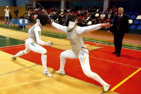Participants in fencing competitions
