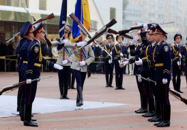 Soldiers of the honor guard