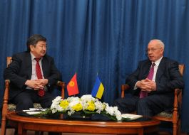 Nikolay Azarov and Jantoro Satybaldiev