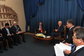 Nikolay Azarov and Jantoro Satybaldiev