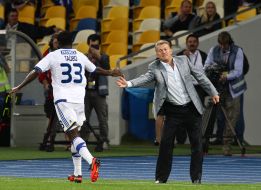 Oleg Blokhin and Taye Taïwo