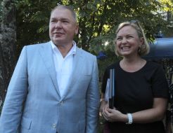 Александр Рукавишников и Ольга Семенова