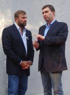 Mikhail Porechenkov and Igor Markov