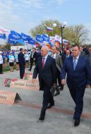 Микола Азаров та  Володимир Пристюк
