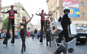 Participants of carnival