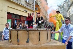 Participants of carnival